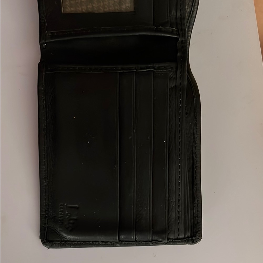 Lodis Black Leather Wallet